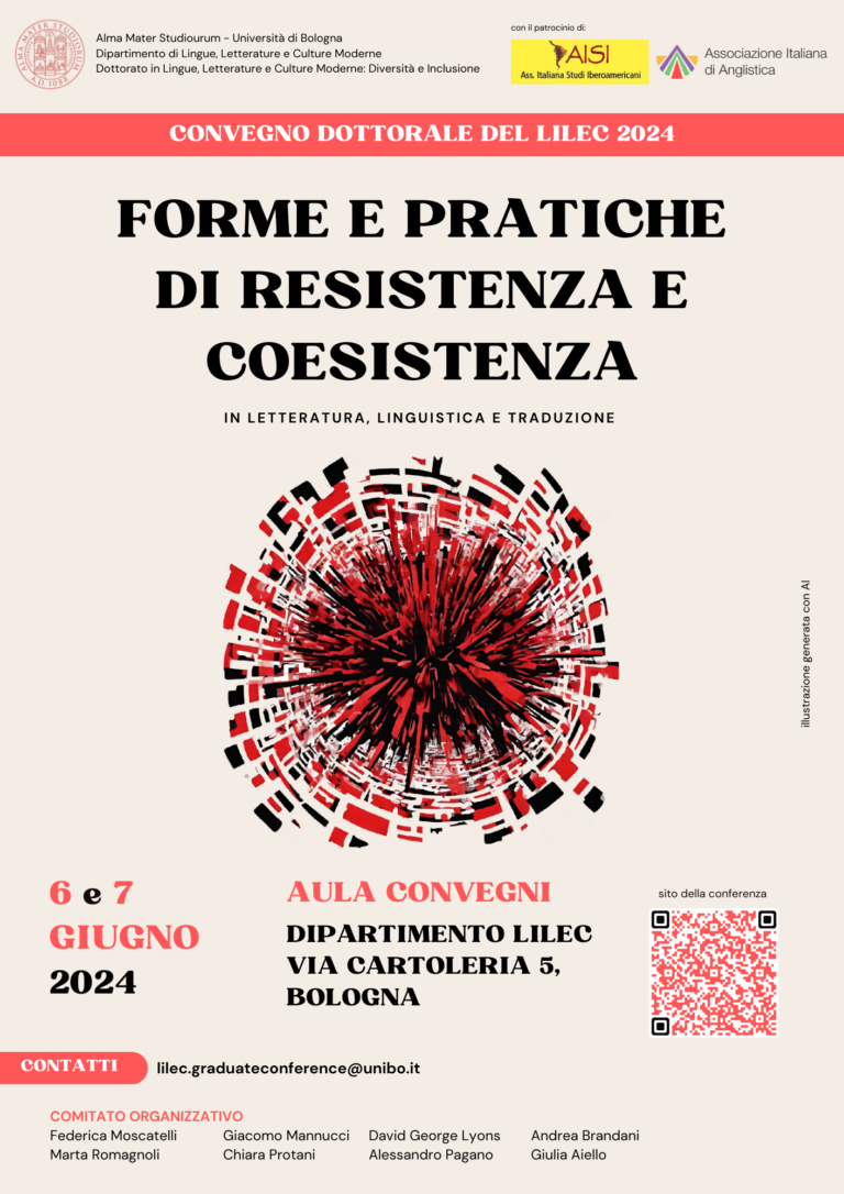 Forms and Practices of Resistance and Coexistence in Literature, Linguistics and Translation