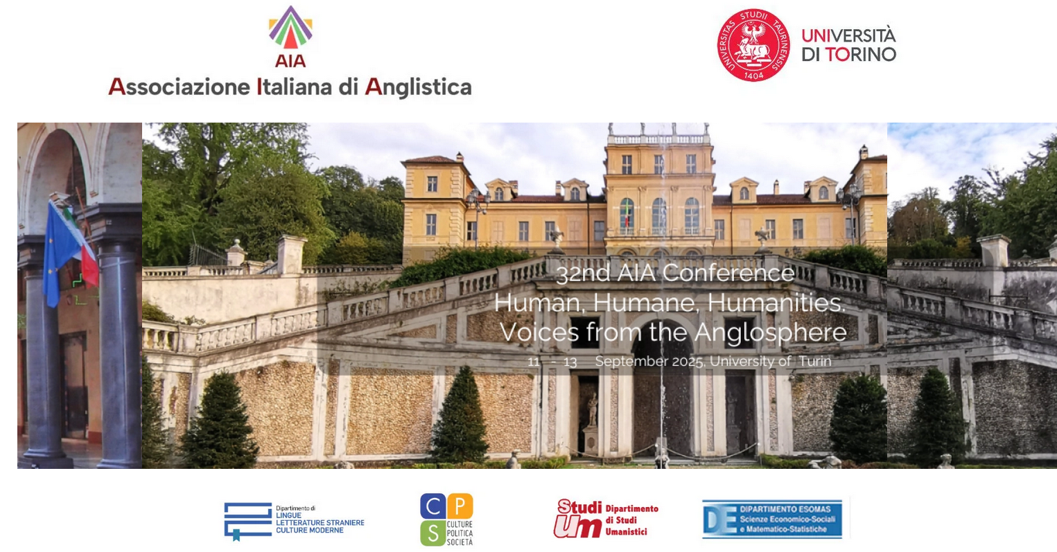32nd AIA Conference: Human, Humane, Humanities. Voices from the Anglosphere  (11-13 September 2025)